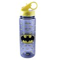 Silver Buffalo Silver Buffalo 230859 600 ml Batman Logo Wrap Water Bottle 230859